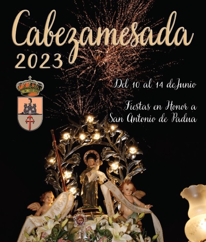 Fiestas patronales en honor a San Antonio de Padua 2023 Cabezamesada